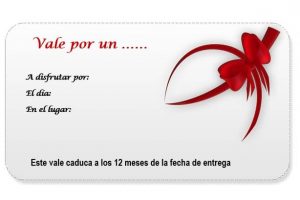 Vista previa: Vales regalo para imprimir