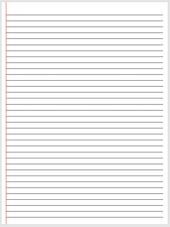 Hojas Rayadas Para Imprimir En Word Imprimir Sobres Cartas Para