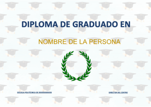 Vista previa: Diplomas en Word y PDF