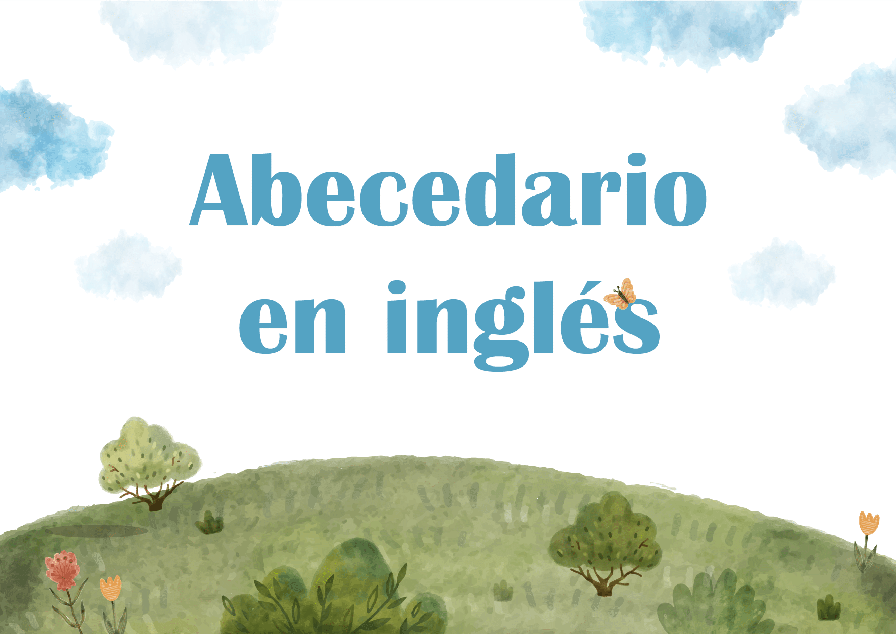 Abecedario en inglés PDF