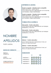 Cv Formulario CURRICULIM VITAE FORMAL Descarga GRATIS en Word