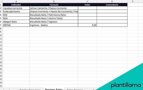 estados financieros en excel para descargar