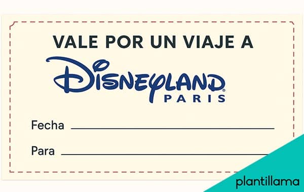 tarjeta regalo disneyland paris