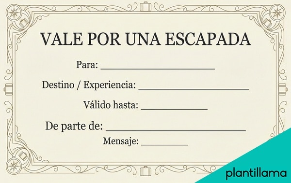 vale por una escapada pdf