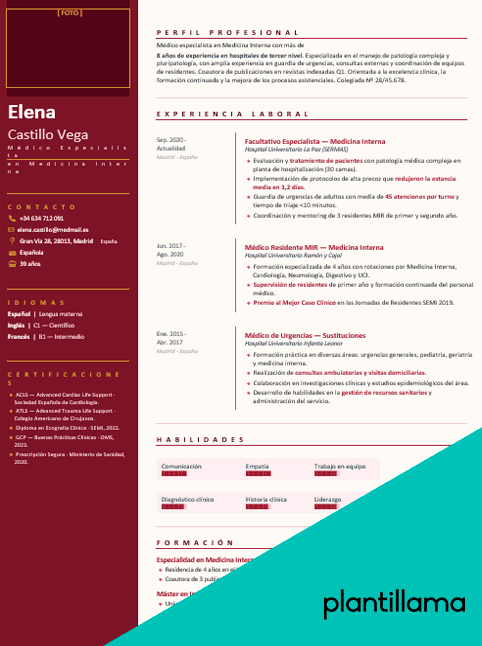 curriculum medico