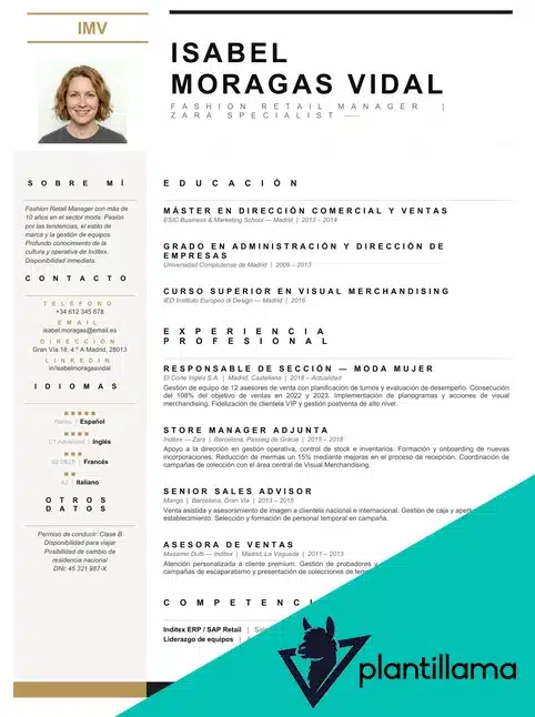 curriculum viate zara