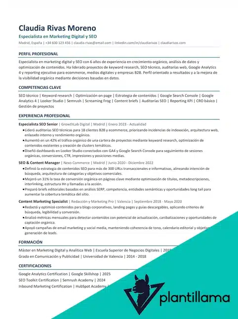 plantillas ats cv gratis
